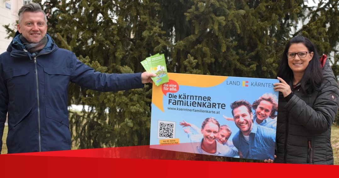 K&auml;rntner Familienkarte: Start f&uuml;r Aktion mit K&auml;rnten Card
